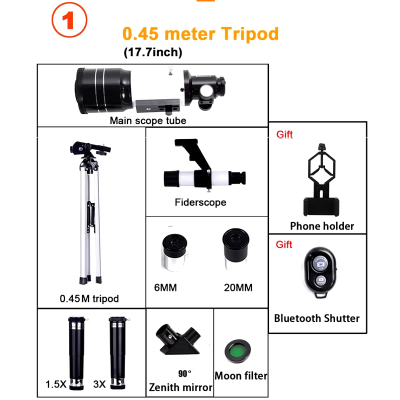 Professional Astronomical Telescope